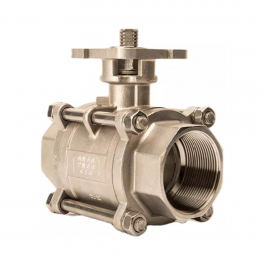 CSBVC332 Двухходовой шаровый кран, G1 1/4, нерж