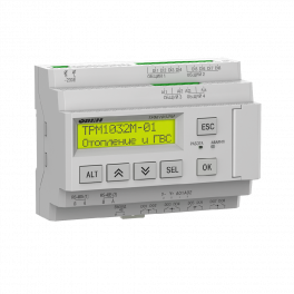 Регулятор для многоконтурных систем отопления и ГВС ТРМ1032М-12.00.Р