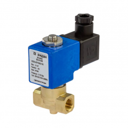032U000316R Клапан электромагнитный EV210R, G 1/4, Ду 6 мм, PTFE, НЗ, 0…5 бар, с катушкой 24VAC