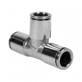 QM-UT-08-08 Фитинг тройник T-образный, 8мм x 8мм x 8мм
